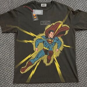 Kith Superman Burst T-Shirt - Black
